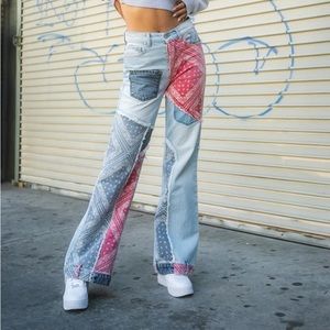 REVICE denim bandana jeans